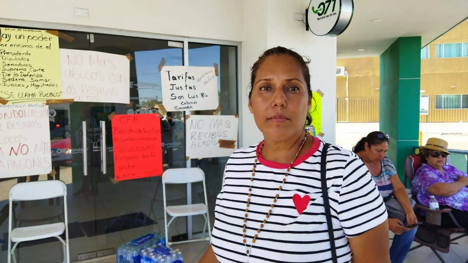 Marisela Barboza se mantiene firme en la lucha para exigir un precio justo en la electricidad para San Luis Río Colorado